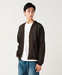 【5/21値下げ】スカシリブ メッシュカーディガン（ユニセックス）