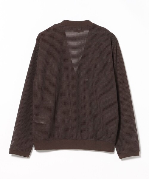 BEAMS HEART(ビームスハート)の「【5/21値下げ】スカシリブ メッシュカーディガン(ユニセックス)(カーディガン/ボレロ・メンズ・ブラック/ブラウン・SMALL/MEDIUM/LARGE)」の20枚目の写真