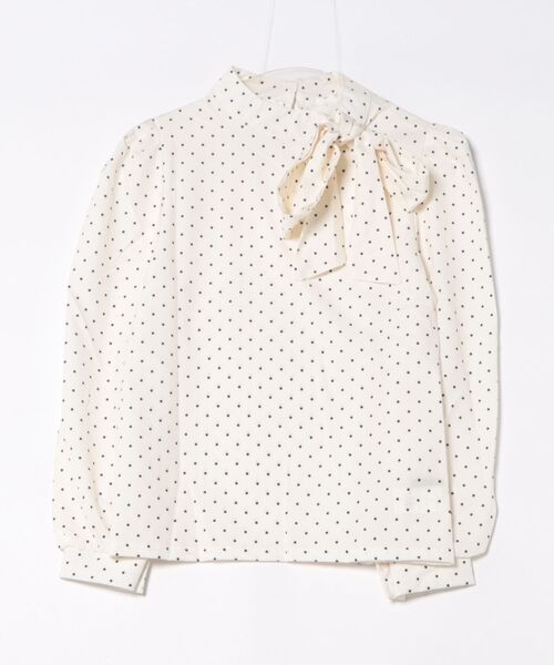 Ritzy(リッツィー)の「トッド柄衿リボン仕様フリルシャツ(シャツ/ブラウス・レディース・ブラック/ホワイト・L/M)」の20枚目の写真