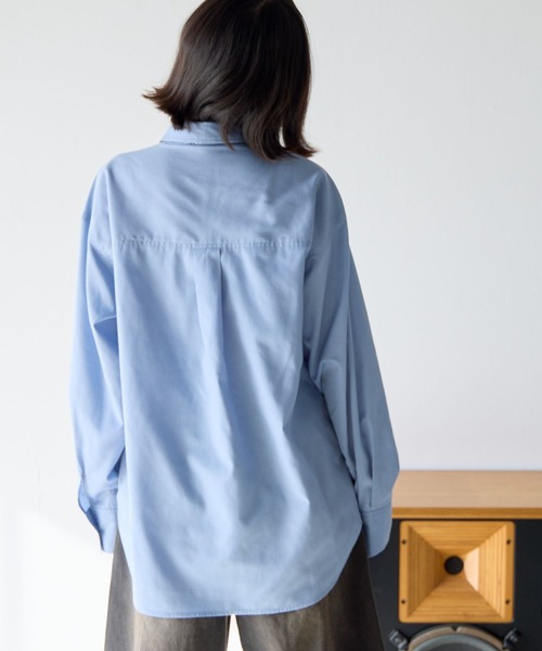 PBLIM(ページボーイリム)の「《UNISEX》ネクタイセットシャツ(シャツ/ブラウス・メンズ・ブルー/オフホワイト/グレー系その他・FREE)」の20枚目の写真