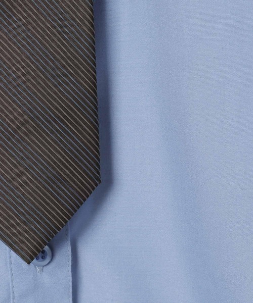 PBLIM（ページボーイリム）の「《UNISEX》ネクタイセットシャツ（シャツ/ブラウス・メンズ・ブルー/オフホワイト/グレー系その他・FREE）」の22枚目の写真