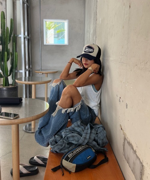 FAVORITO(ファヴォリート)の「チェック柄シャツ(シャツ/ブラウス・レディース・ブルー/グリーン・F)」の22枚目の写真
