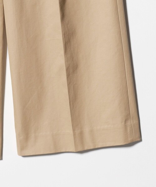 UNITED ARROWS(ユナイテッドアローズ)の「チノ ワイドパンツ(チノパンツ・レディース・ベージュ/ナチュラル・40/38/36)」の8枚目の写真