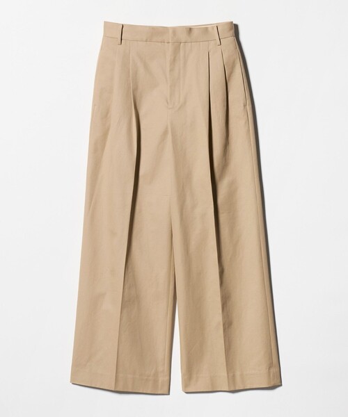 UNITED ARROWS（ユナイテッドアローズ）の「チノ ワイドパンツ（チノパンツ・レディース・ベージュ/ナチュラル・36/38/40）」の11枚目の写真