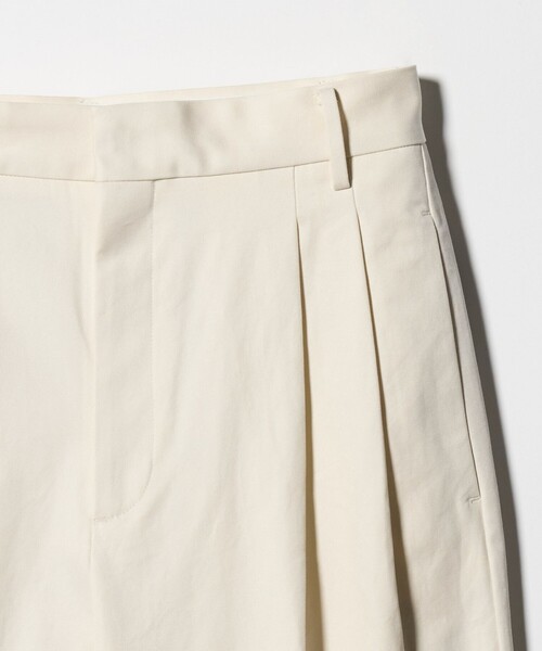 UNITED ARROWS（ユナイテッドアローズ）の「チノ ワイドパンツ（チノパンツ・レディース・ベージュ/ナチュラル・36/38/40）」の4枚目の写真