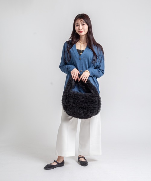 HELOYSE(エロイーズ)の「【HELOYSE/エロイーズ】チュールショルダーバッグ poodle medium(ショルダーバッグ・レディース・ブラック/ブラウン・FREE)」の19枚目の写真