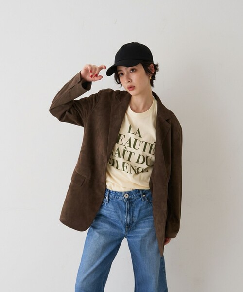 La Maison de Lyllis（メゾンドリリス）の「【La Maison de Lyllis/ラ メゾン ド リリス】マウンテンCAP　キャップ（キャップ・レディース・ブラック/ライトグレー・フリー）」の4枚目の写真