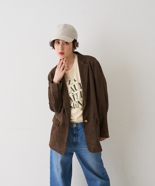 La Maison de Lyllis（メゾンドリリス）の「【La Maison de Lyllis/ラ メゾン ド リリス】マウンテンCAP　キャップ（キャップ・レディース・ブラック/ライトグレー・フリー）」の6枚目の写真