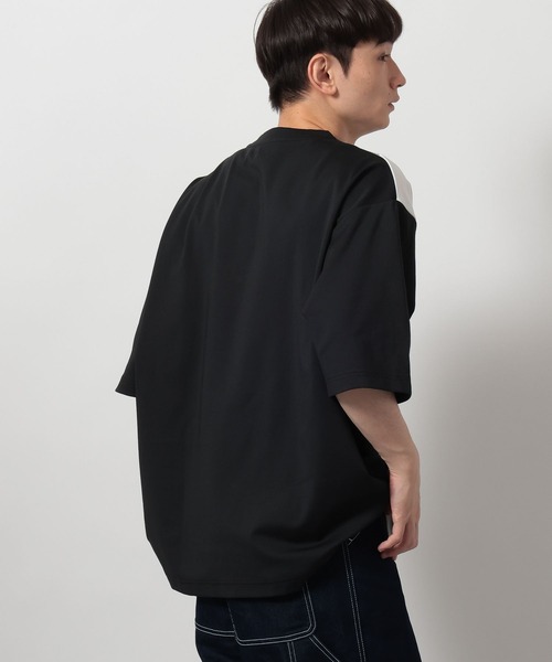 LAKOLE（ラコレ）の「COLORブロックポンチT / 643947（Tシャツ/カットソー・メンズ・ブラック/ホワイト/ネイビー・LARGE/MEDIUM）」の20枚目の写真