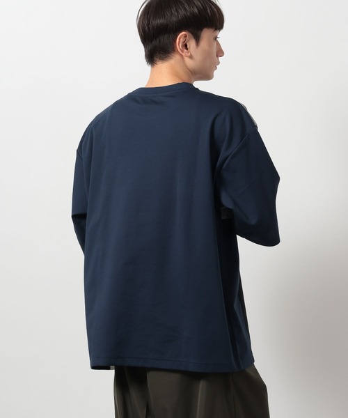 LAKOLE（ラコレ）の「COLORブロックポンチT / 643947（Tシャツ/カットソー・メンズ・ブラック/ホワイト/ネイビー・LARGE/MEDIUM）」の21枚目の写真