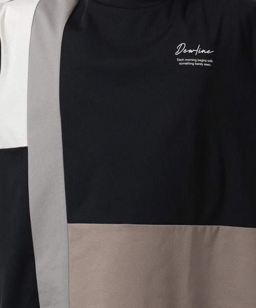 LAKOLE（ラコレ）の「COLORブロックポンチT / 643947（Tシャツ/カットソー・メンズ・ブラック/ホワイト/ネイビー・LARGE/MEDIUM）」の13枚目の写真