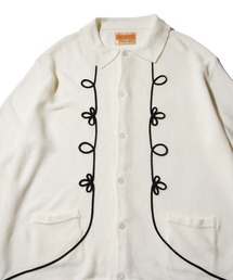 J.C.PENNEY（ジェーシーペニー）の「PENNEY'S / ぺニーズ ROPE EMBROIDERY POLO CARDIGAN ロープ刺繍 ポロカーディガン（カーディガン/ボレロ）」