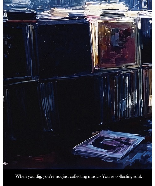 APPLEBUM(アップルバム)の「“Drop the Needle” A1 Poster(ポスター/アート・メンズ・その他・FREE)」の3枚目の写真