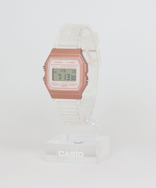 CASIO(カシオ)の「CASIO Collection / F-91WS-7A3JF(デジタル腕時計・メンズ・ピンクゴールド・FREE)」の3枚目の写真