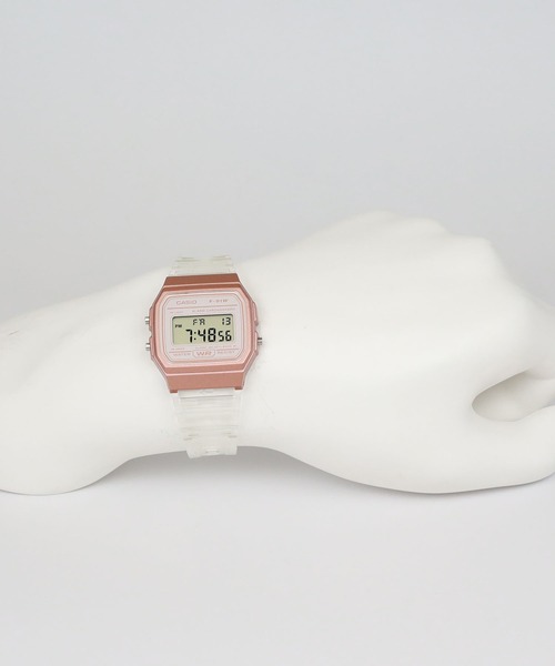 CASIO(カシオ)の「CASIO Collection / F-91WS-7A3JF(デジタル腕時計・メンズ・ピンクゴールド・FREE)」の9枚目の写真