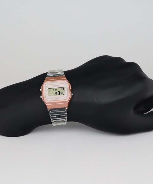 CASIO(カシオ)の「CASIO Collection / F-91WS-7A3JF(デジタル腕時計・メンズ・ピンクゴールド・FREE)」の10枚目の写真