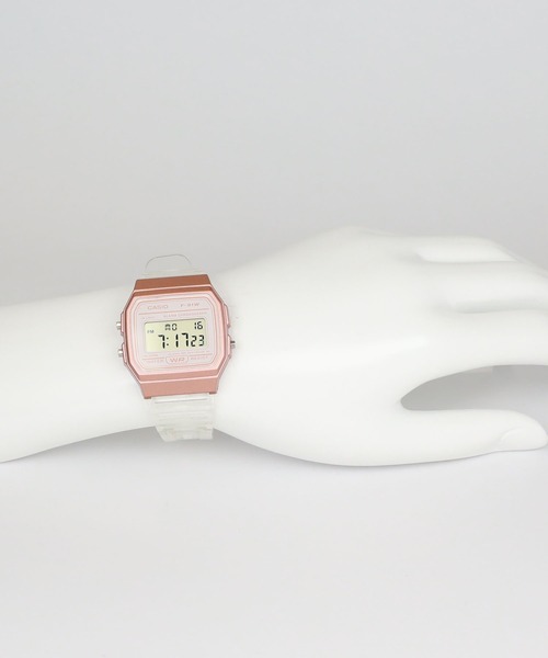 CASIO(カシオ)の「CASIO Collection / F-91WS-7A3JF(デジタル腕時計・メンズ・ピンクゴールド・FREE)」の11枚目の写真