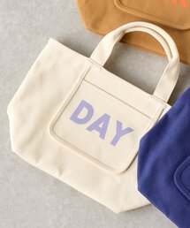 BIRTHDAY BAR（バースデイバー）の「キャンバスロゴプリントミニトートバッグ（ハンドバッグ）」