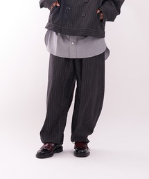Nora Lily（ノラリリー）の「【Nora Lily】Pin Stripe Easy Barrel Pants（その他パンツ）」