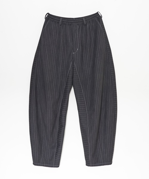 Nora Lily（ノラリリー）の「【Nora Lily】Pin Stripe Easy Barrel Pants（その他パンツ・メンズ・インディゴブルー/ブラック・FREE）」の15枚目の写真