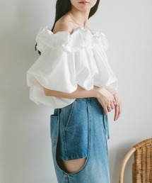 Auntie Rosa（アンティローザ）の「ホイップバルーンオフショルブラウス（シャツ/ブラウス）」