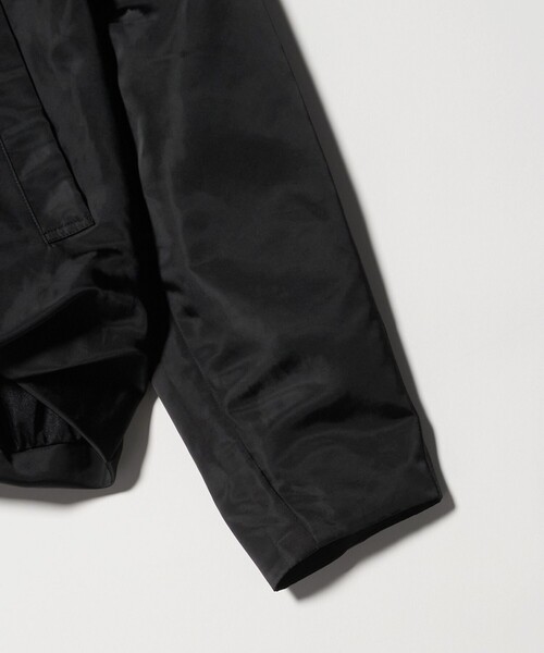 BEAUTY&YOUTH UNITED ARROWS（ビューティーアンドユースユナイテッドアローズ）の「ポリエステル スタンドカラー ブルゾン（ブルゾン・レディース・ブラック/オフホワイト・M/S）」の13枚目の写真