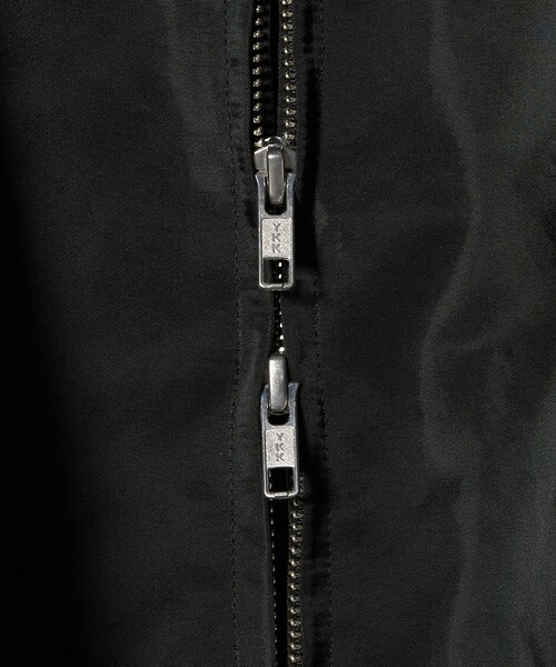 BEAUTY&YOUTH UNITED ARROWS（ビューティーアンドユースユナイテッドアローズ）の「ポリエステル スタンドカラー ブルゾン（ブルゾン・レディース・ブラック/オフホワイト・M/S）」の16枚目の写真