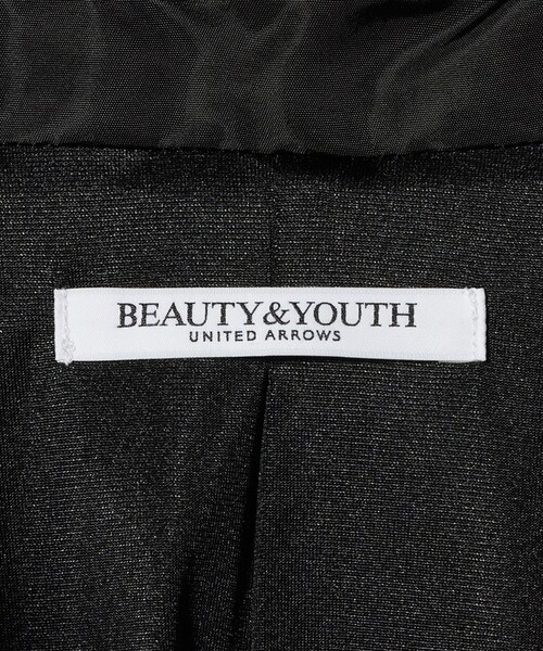 BEAUTY&YOUTH UNITED ARROWS(ビューティーアンドユースユナイテッドアローズ)の「ポリエステル スタンドカラー ブルゾン(ブルゾン・レディース・ブラック/オフホワイト・M/S)」の10枚目の写真