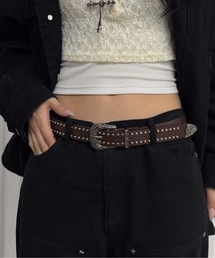 sedacle（セダクル）の「ウエスタンスタッズベルト（ベルト）」