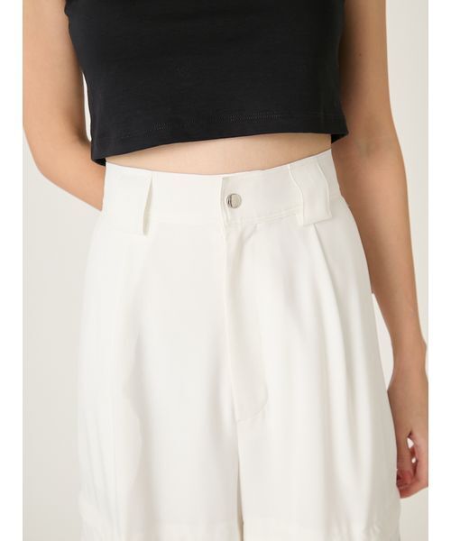 FRAY I.D（フレイアイディー）の「サイドファスナーカーゴパンツ/ウォッシャブル・防シワ・接触冷感（その他パンツ・レディース・グレー/ブラウン/ホワイト・0/1）」の7枚目の写真