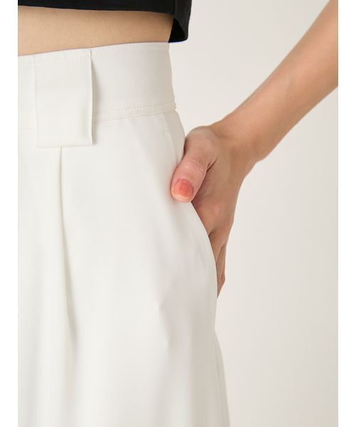 FRAY I.D（フレイアイディー）の「サイドファスナーカーゴパンツ/ウォッシャブル・防シワ・接触冷感（その他パンツ・レディース・グレー/ブラウン/ホワイト・0/1）」の9枚目の写真