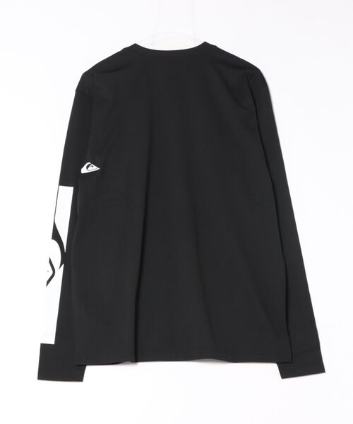 Quiksilver（クイックシルバー）の「QUIKSILVER メンズ HOLMES LS 長袖サーフTシャツ 【2026年春夏モデル】/クイックシルバー速乾UVカット水陸両用tシャツ（Tシャツ/カットソー・メンズ・ホワイト/ブラック/ブラック系その他・LARGE/SMALL/MEDIUM/X-LARGE）」の12枚目の写真