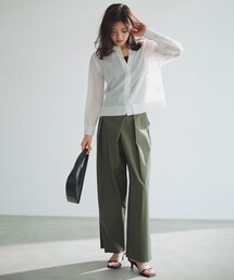 アシンメトリー ラップパンツ