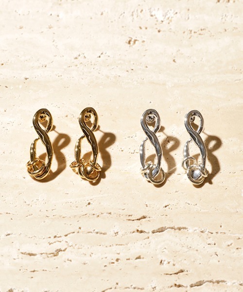 Soierie（ソワリー）の「バーチャル ピアス / Virtual pierce（ピアス（両耳用）・レディース・ゴールド/シルバー・FREE）」の3枚目の写真