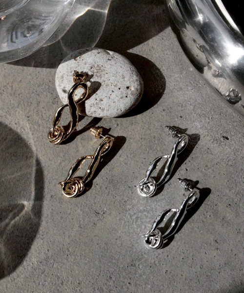 Soierie（ソワリー）の「バーチャル ピアス / Virtual pierce（ピアス（両耳用）・レディース・ゴールド/シルバー・FREE）」の5枚目の写真