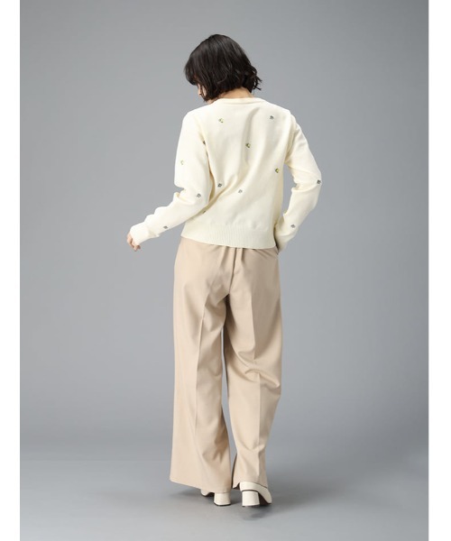 fifth（フィフス）の「【XSサイズあり】裾スリットセンタープレスパンツ（その他パンツ・レディース・ベージュ/ネイビー・XS/M）」の16枚目の写真