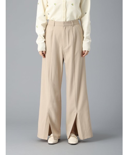 fifth（フィフス）の「【XSサイズあり】裾スリットセンタープレスパンツ（その他パンツ・レディース・ベージュ/ネイビー・XS/M）」の18枚目の写真