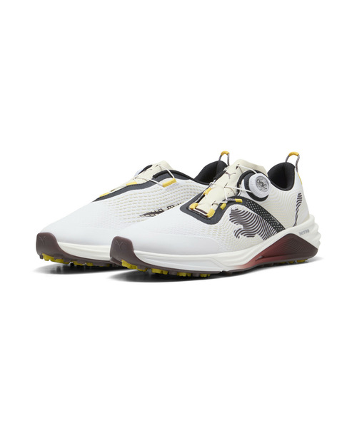 PUMA(プーマ)の「PUMA プーマ メンズ シャドウキャット ニトロ 2.0 ディスク スパイクレスシ(スニーカー・メンズ・グレー/ホワイト×ブラック/ホワイト×イエロー/ブラック×ホワイト/ホワイト系その他・26.5cm/26.0cm/25.5cm/28.0cm/27.5cm/27.0cm/25.0cm/28.5cm/29.0cm/30.0cm)」の11枚目の写真