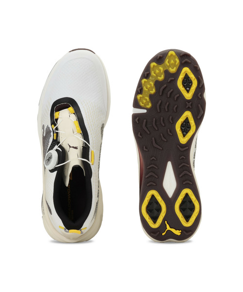 PUMA(プーマ)の「PUMA プーマ メンズ シャドウキャット ニトロ 2.0 ディスク スパイクレスシ(スニーカー・メンズ・グレー/ホワイト×ブラック/ホワイト×イエロー/ブラック×ホワイト/ホワイト系その他・26.5cm/26.0cm/25.5cm/28.0cm/27.5cm/27.0cm/25.0cm/28.5cm/29.0cm/30.0cm)」の13枚目の写真