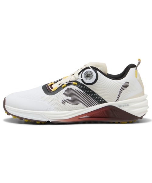 PUMA(プーマ)の「PUMA プーマ メンズ シャドウキャット ニトロ 2.0 ディスク スパイクレスシ(スニーカー・メンズ・グレー/ホワイト×ブラック/ホワイト×イエロー/ブラック×ホワイト/ホワイト系その他・26.5cm/26.0cm/25.5cm/28.0cm/27.5cm/27.0cm/25.0cm/28.5cm/29.0cm/30.0cm)」の3枚目の写真