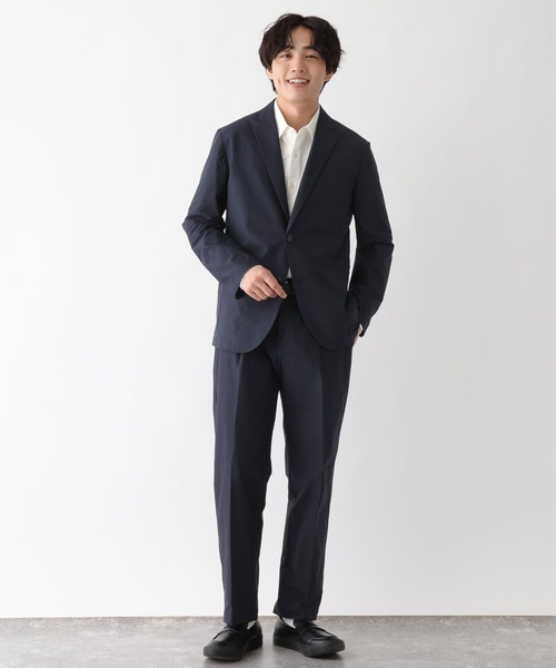 GLOBAL WORK(グローバルワーク)の「スマらくイージーテーパードパンツ/メッシュ/636102(その他パンツ・メンズ・ネイビー/グレー系9/チャコールグレー・X-LARGE/LARGE/MEDIUM/SMALL)」の4枚目の写真