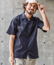 mhs2565-1M1S back-twill open collar shirt オープンカラーシャツ(1M26N170)
