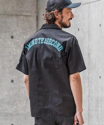 mhs2565-1M1S back-twill open collar shirt オープンカラーシャツ(1M26N170)