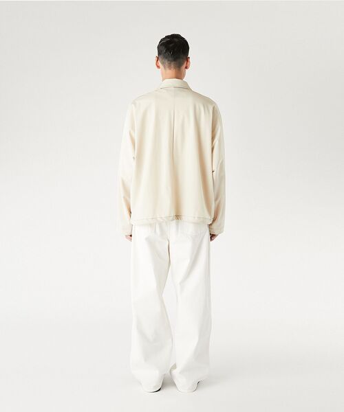 N.HOOLYWOOD COMPILE(N.ハリウッド コンパイル)の「FLAP POCKET JACKET(ブルゾン・メンズ・ベージュ/ネイビー・40/38/36)」の13枚目の写真