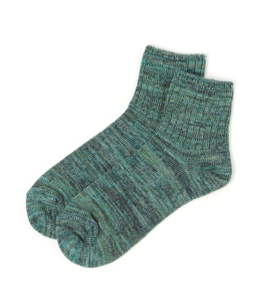 LAKOLE（ラコレ）の「ショートMIXカラーソックス / 636441（ソックス/靴下・メンズ・グレー/オレンジ/グリーン・FREE）」の2枚目の写真