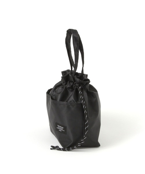 LAKOLE(ラコレ)の「パラコード保冷巾着バッグ / 637064(トートバッグ・レディース・イエロー/ブラック/グレー・FREE)」の8枚目の写真