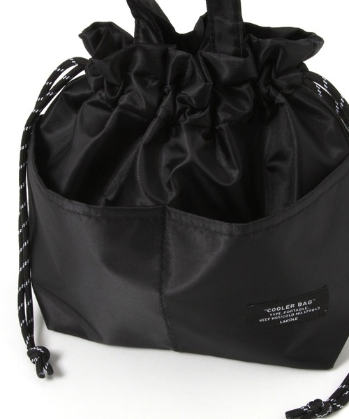 LAKOLE(ラコレ)の「パラコード保冷巾着バッグ / 637064(トートバッグ・レディース・イエロー/ブラック/グレー・FREE)」の15枚目の写真