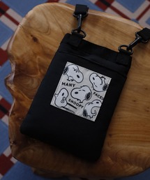 SNOOPY スヌーピー スマホショルダーバッグ リップストップ
