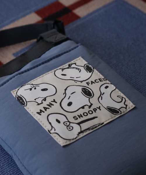 SNOOPY（スヌーピー）の「SNOOPY スヌーピー スマホショルダーバッグ リップストップ（ショルダーバッグ・レディース・ブルー/ブラック・FREE）」の22枚目の写真