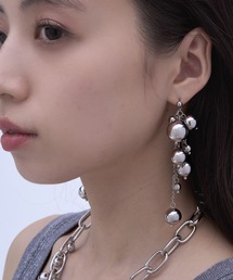 HARE | メタルボールチェーンピアス(HARE)(ピアス（両耳用）)